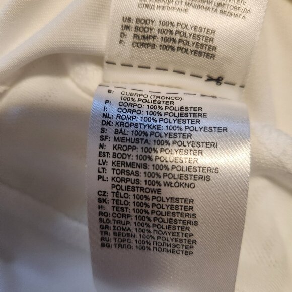 Orlando Magic Polo Shirt Adidas ClimaCool Golf White Short Sleeve Mens Large - Picture 8 of 12